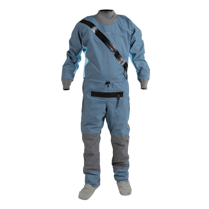 Kokatat HYDRUS SWIFT ENTRY Drysuit (Relief+Socks) 2023 - Storm Blue