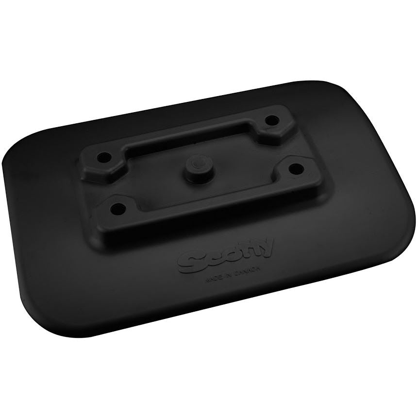Scotty 341 Glue On Pad For Inflatable Boats, Black